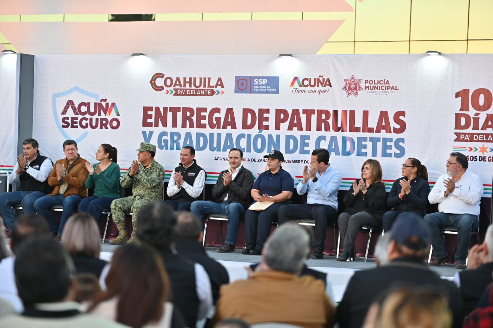 GOBIERNO ESTATAL Y MUNICIPAL REFRENDAN SU COMPROMISO CON LA SEGURIDAD