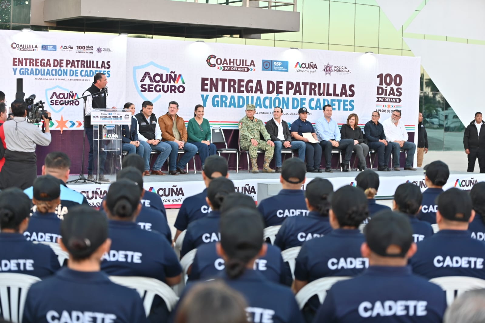 GOBIERNO ESTATAL Y MUNICIPAL REFRENDAN SU COMPROMISO CON LA SEGURIDAD