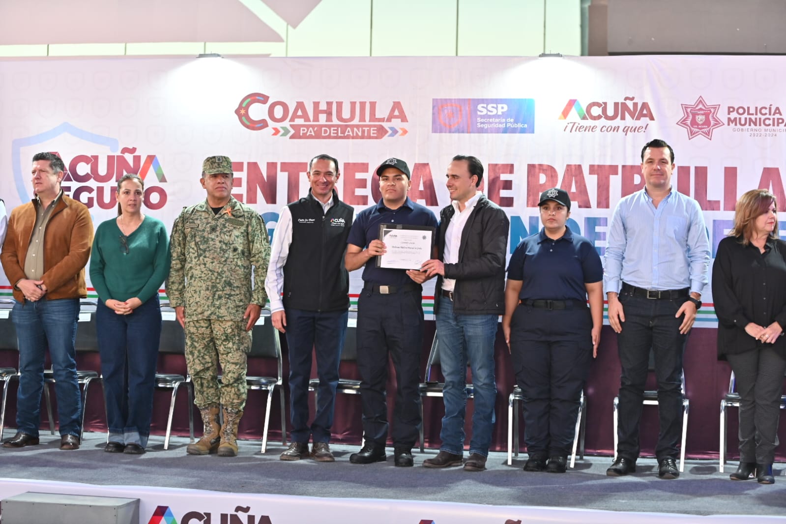 GOBIERNO ESTATAL Y MUNICIPAL REFRENDAN SU COMPROMISO CON LA SEGURIDAD