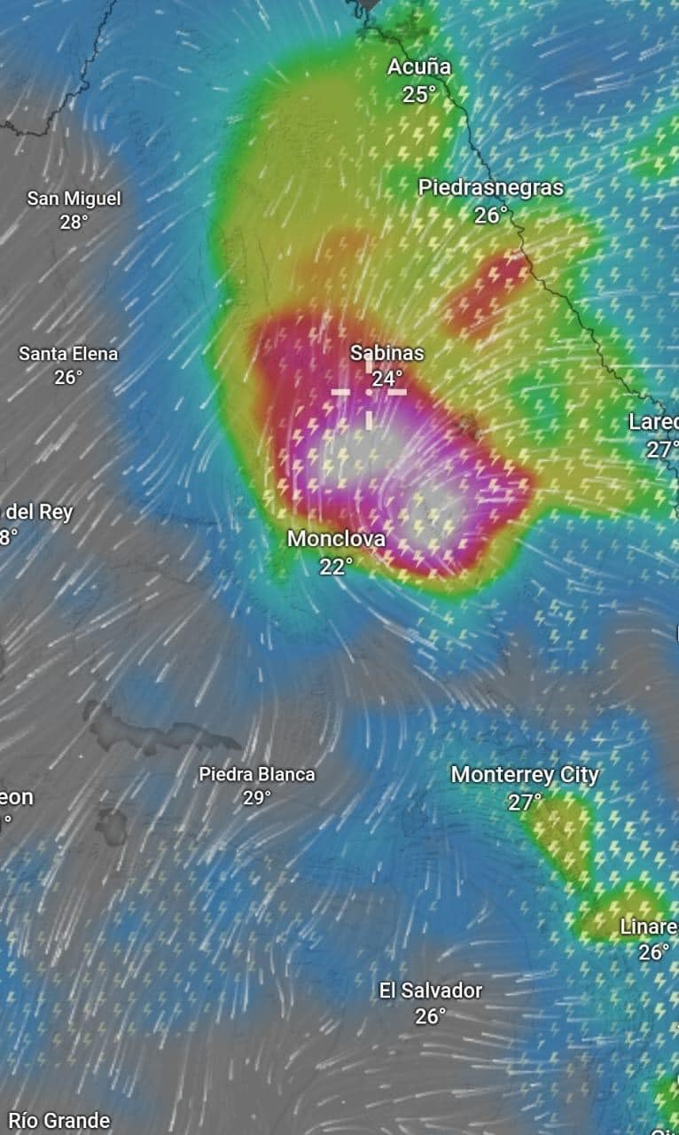 SE ESPERAN LLUVIAS FUERTES EN COAHUILA