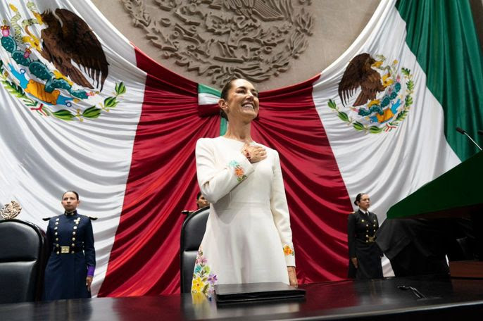 Hoy llegamos las mujeres a conducir los destinos de nuestra hermosa Nación: Presidenta Claudia Sheinbaum