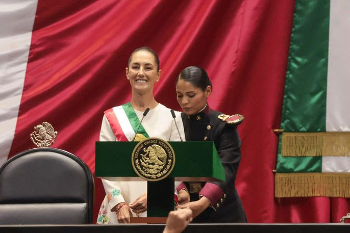 Hoy llegamos las mujeres a conducir los destinos de nuestra hermosa Nación: Presidenta Claudia Sheinbaum