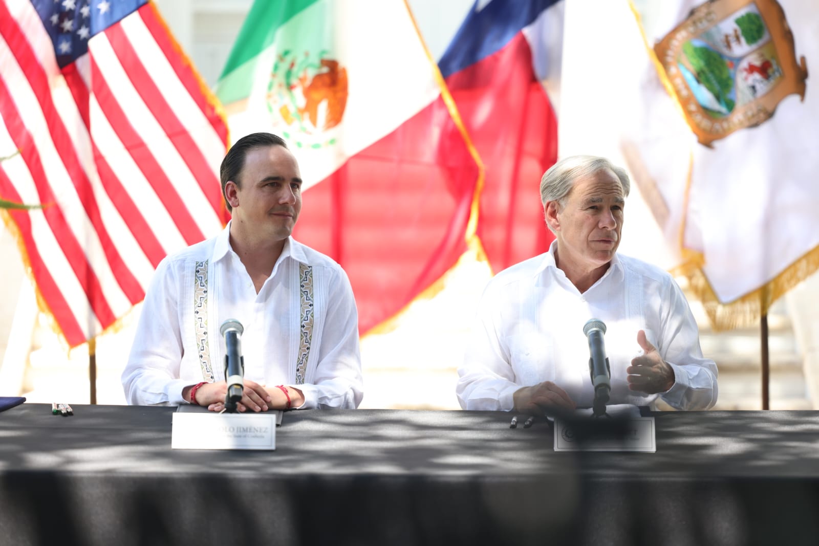 RESALTA GOBERNADOR DE TEXAS BUENA RELACIÓN CON COAHUILA