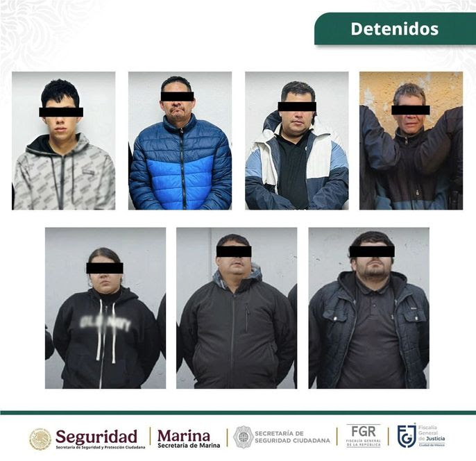 Agentes de la SSC, SSPC, Marina, FGR y FGJCDMX, ejecutaron cinco órdenes de cateo en tres alcaldías