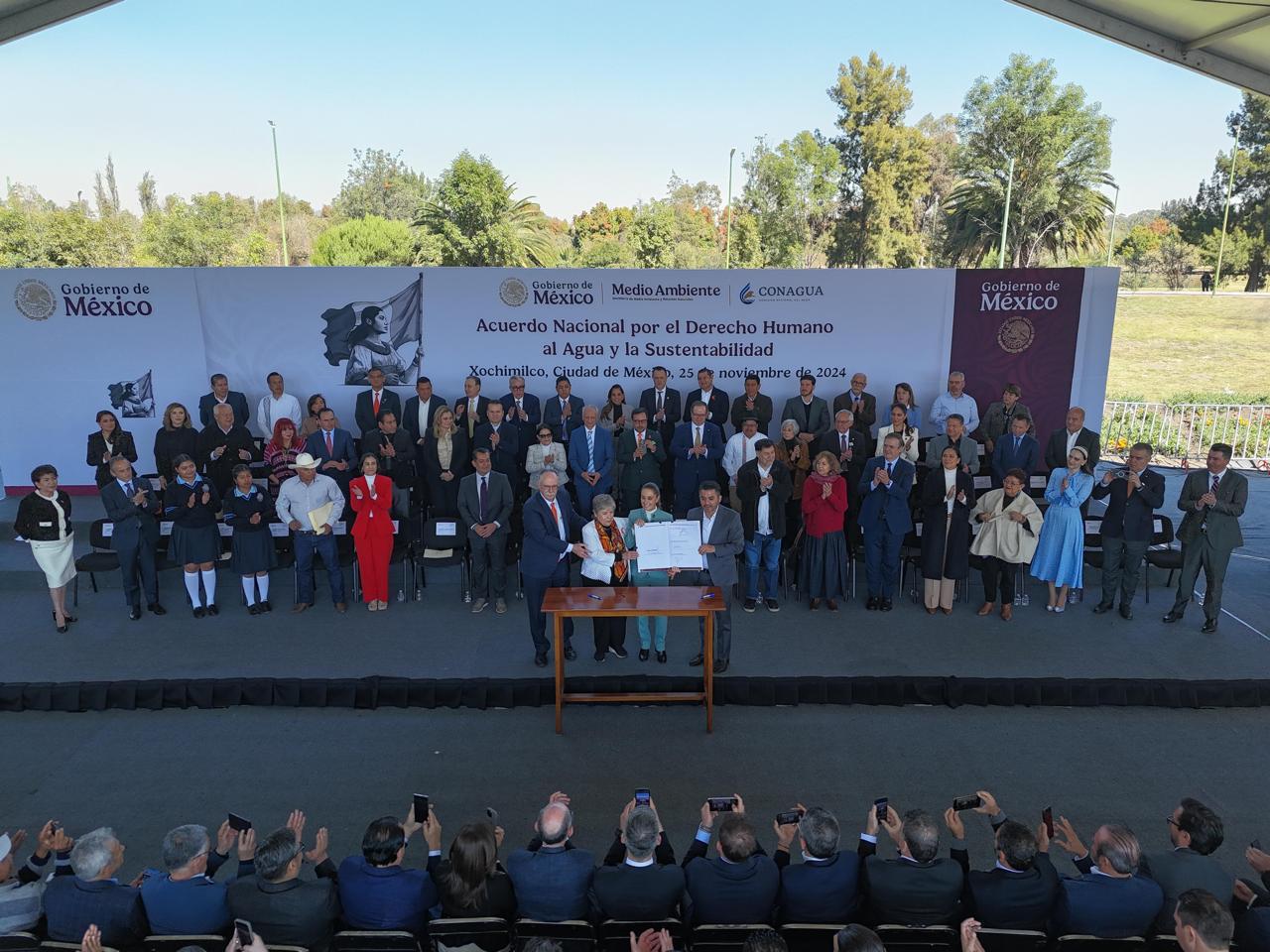 FIRMA COAHUILA ACUERDO NACIONAL POR EL DERECHO AL AGUA Y LA SUSTENTABILIDAD