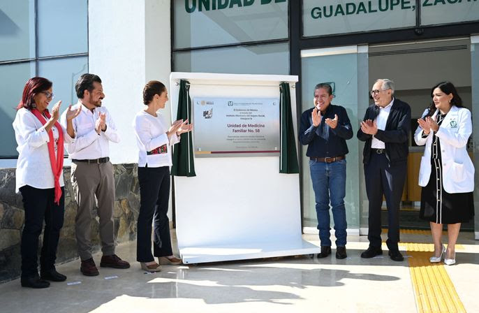 PRESIDENTA CLAUDIA SHEINBAUM ANUNCIA CONSTRUCCIÓN DE HOSPITAL DE TERCER NIVEL DEL IMSS EN GUADALUPE, ZACATECAS