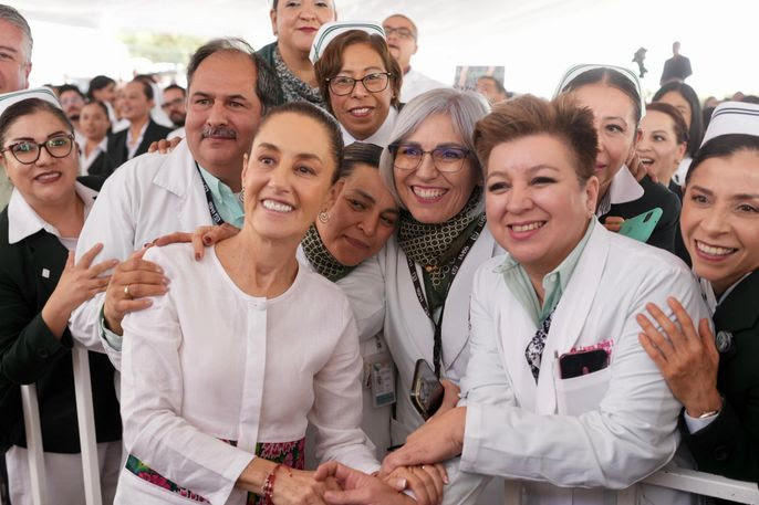 PRESIDENTA CLAUDIA SHEINBAUM ANUNCIA CONSTRUCCIÓN DE HOSPITAL DE TERCER NIVEL DEL IMSS EN GUADALUPE, ZACATECAS