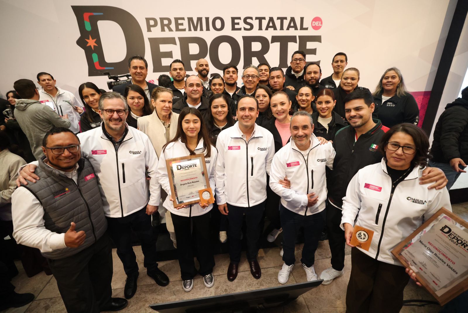 ENTREGA GOBERNADOR EL PREMIO ESTATAL DEL DEPORTE 2024