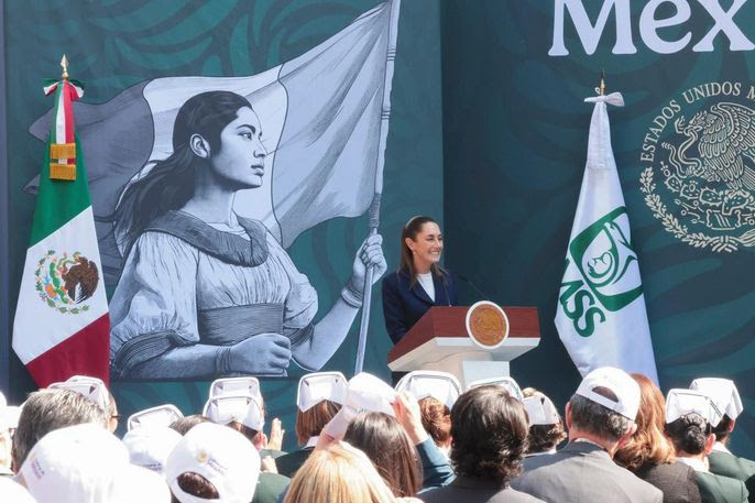 PRESIDENTA DE MÉXICO RESALTA PRIORIDADES DEL IMSS