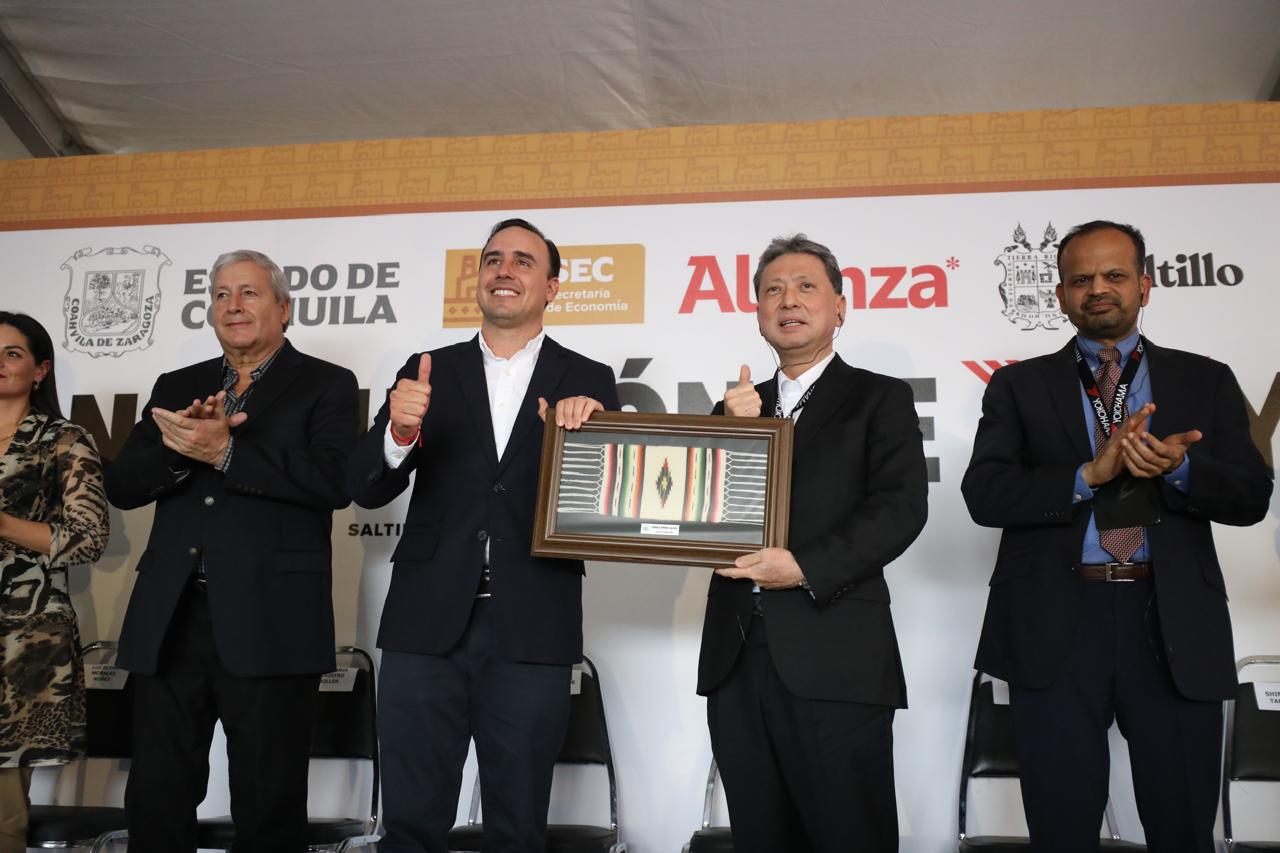 INVIERTE YOKOHAMA 7 MIL MILLONES DE PESOS EN COAHUILA