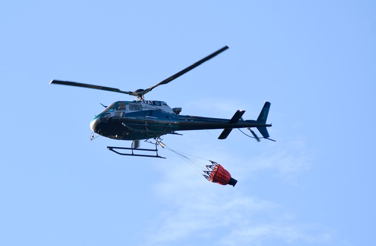 CONTINÚAN OPERATIVOS PARA COMBATIR INCENDIOS FORESTALES EN COAHUILA