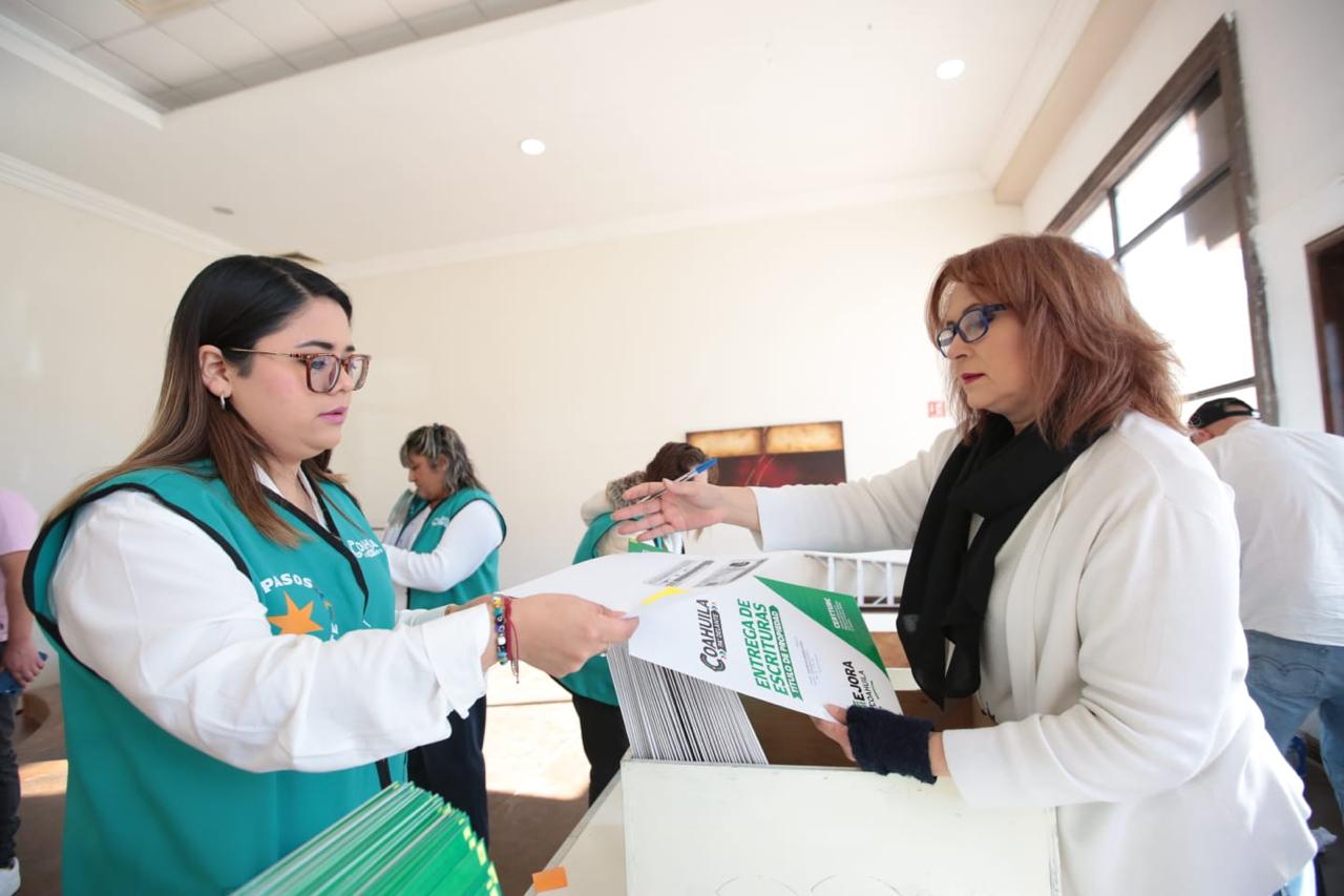 BRINDA COAHUILA CERTEZA JURÍDICA SOBRE EL PATRIMONIO DE LAS FAMILIAS