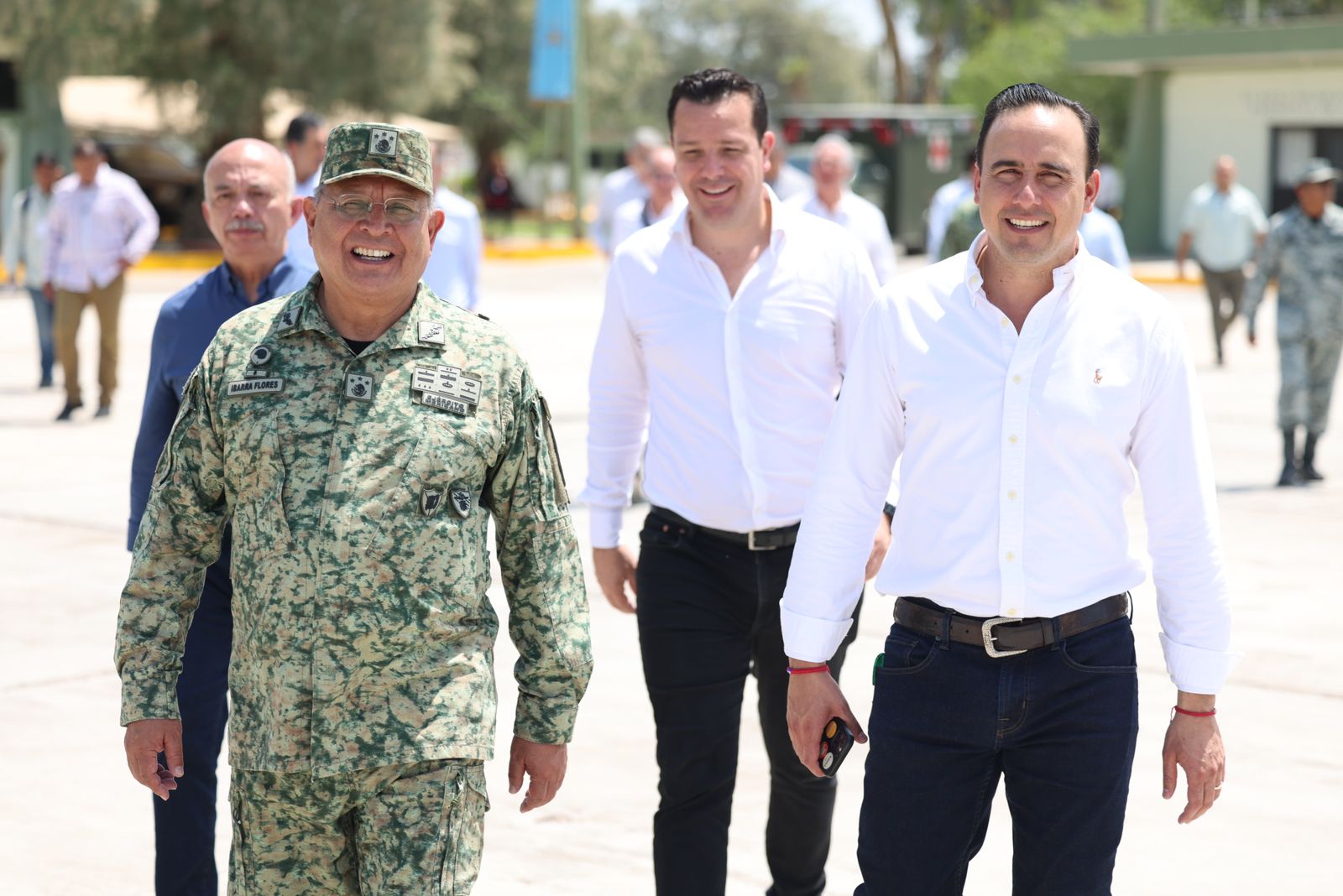 EN EQUIPO CON EL EJÉRCITO, INVERTIREMOS 100 MDP PARA FORTALECER LA INFRAESTRUCTURA MILITAR: MANOLO