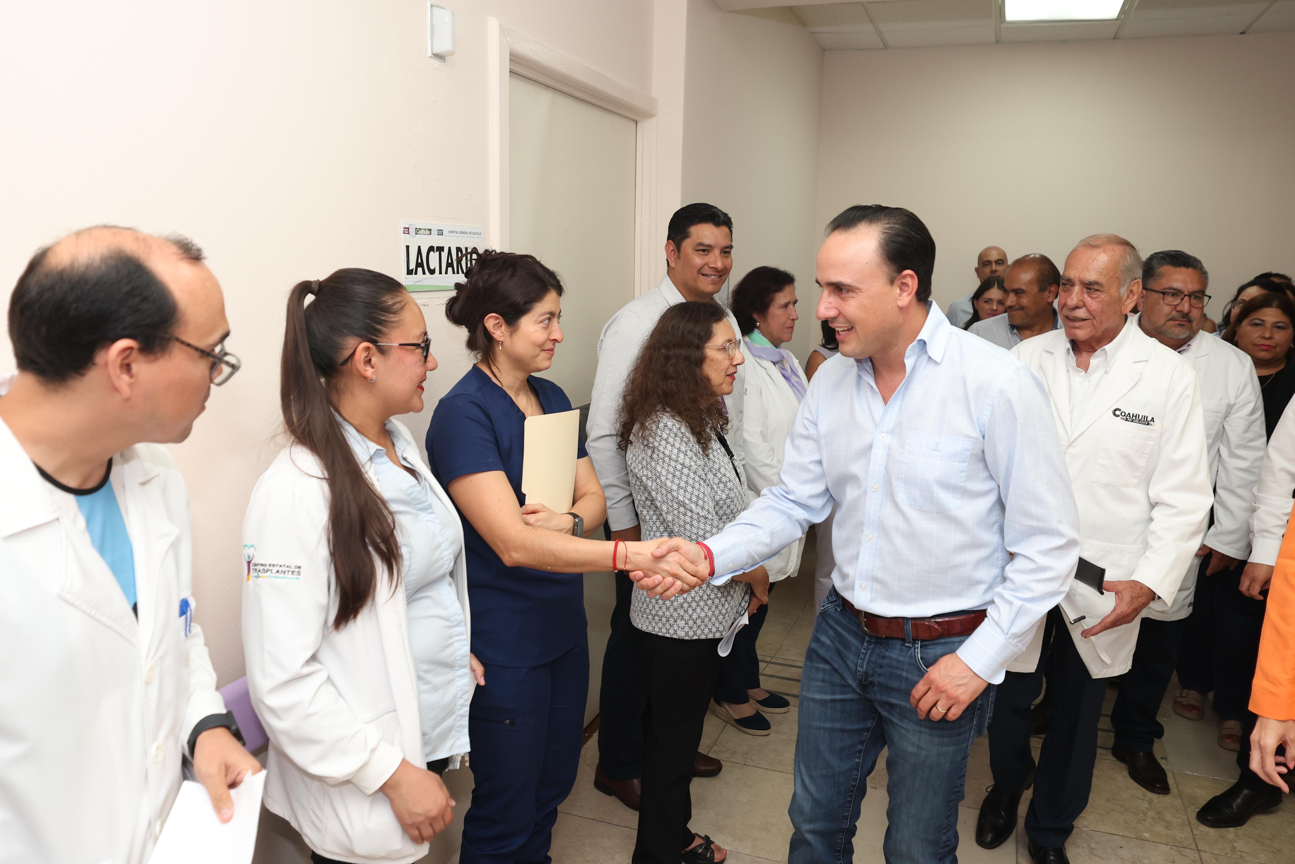 ESTAMOS MEJORANDO LOS 14 HOSPITALES GENERALES DE COAHUILA: MANOLO