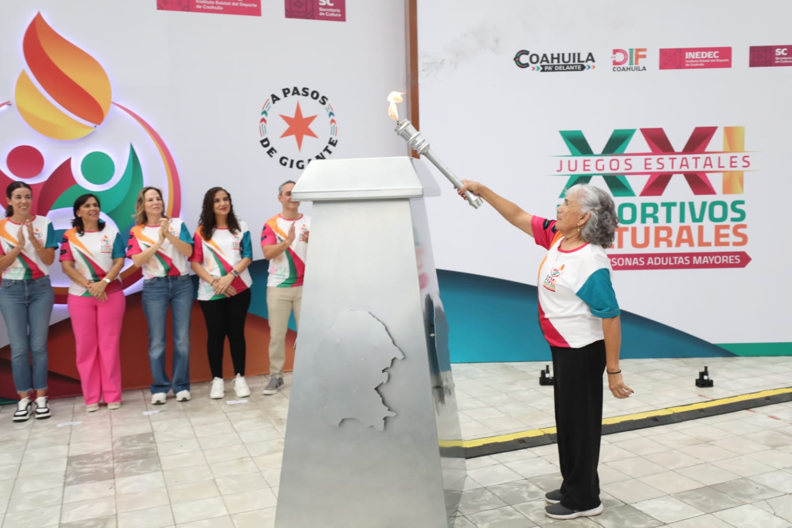 INICIAN EVENTOS CULTURALES Y DEPORTIVOS PARA LOS ADULTOS MAYORES EN COAHUILA