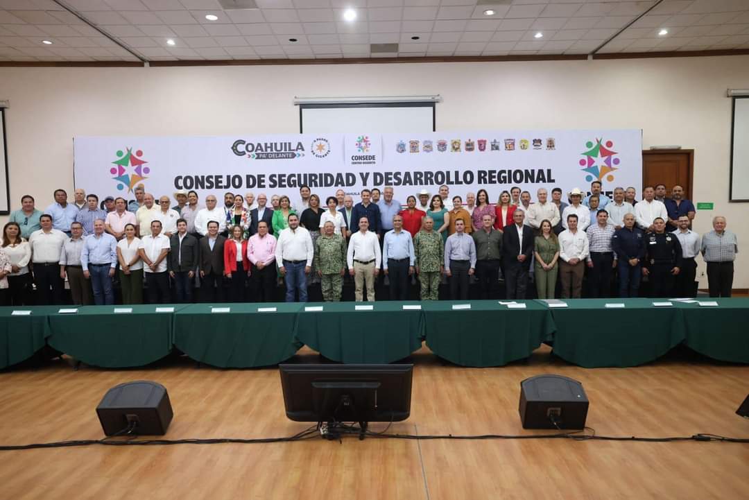 INSTALA MANOLO EL CONSEJO DE SEGURIDAD Y DESARROLLO REGIONAL EN LA CENTRO-DESIERTO