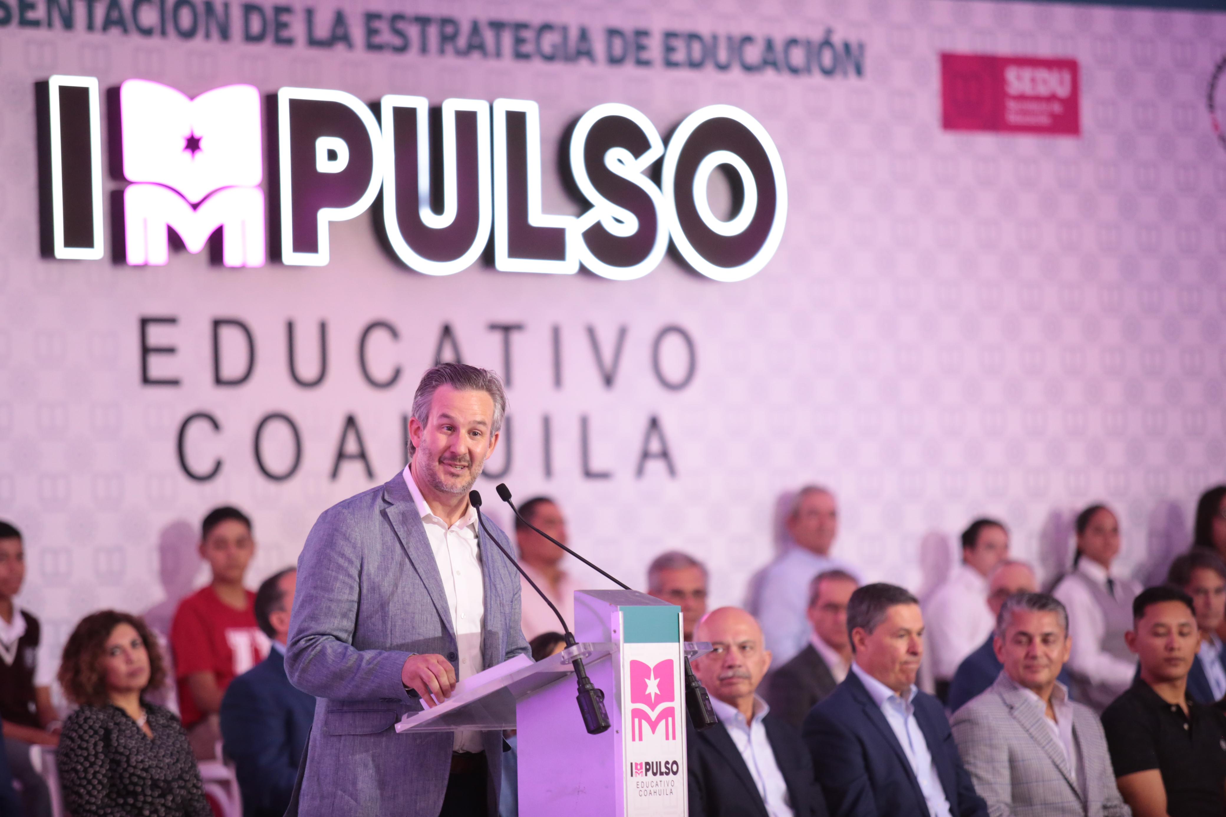 PRESENTAN GRAN PROYECTO IMPULSO EDUCATIVO COAHUILA