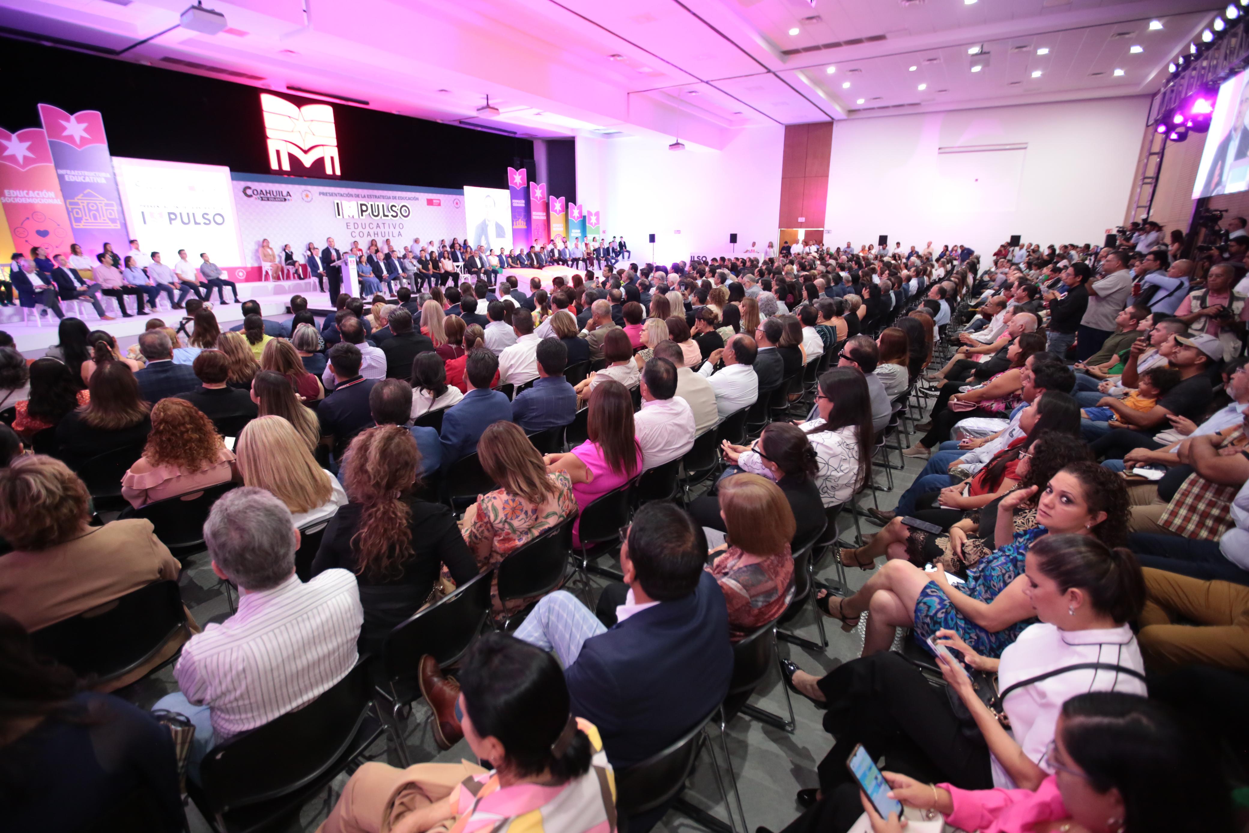 PRESENTAN GRAN PROYECTO IMPULSO EDUCATIVO COAHUILA