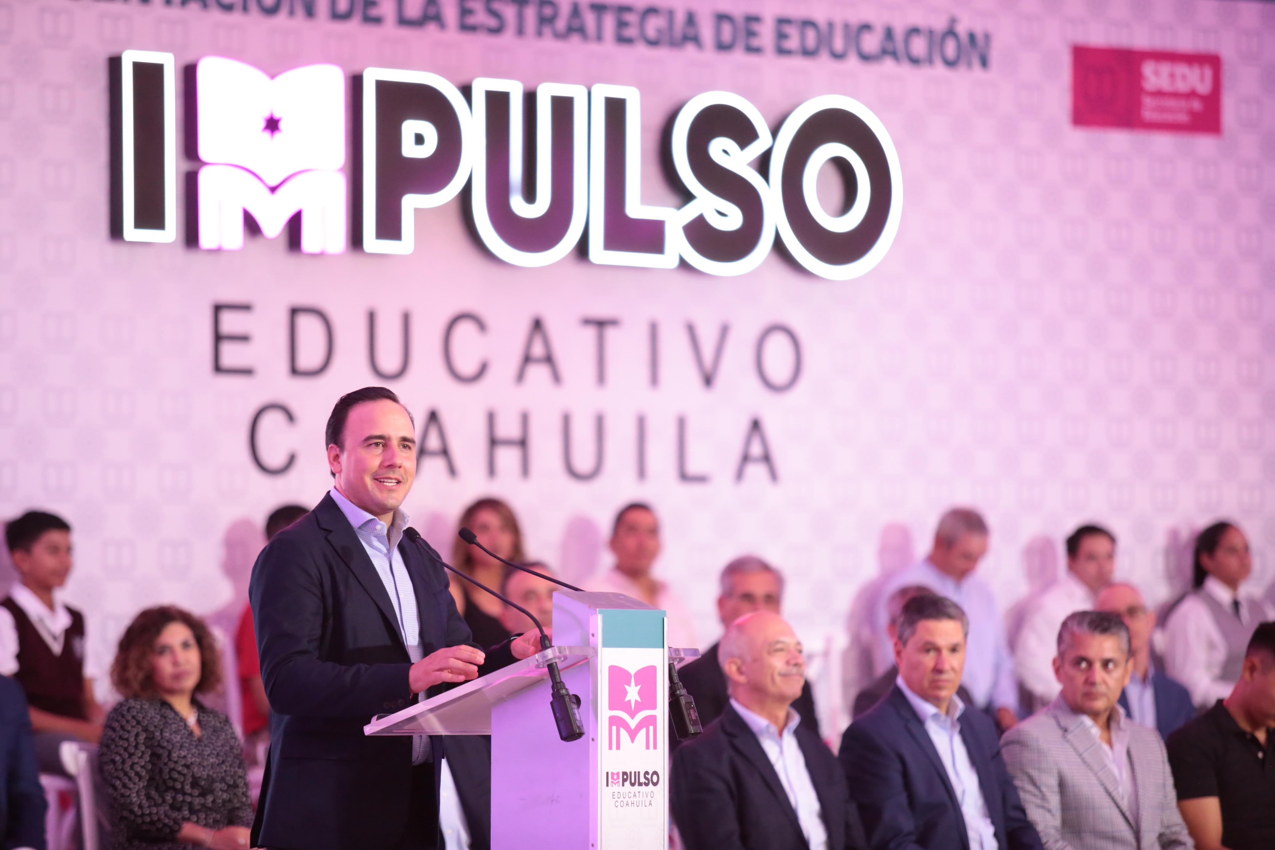 PRESENTAN GRAN PROYECTO IMPULSO EDUCATIVO COAHUILA