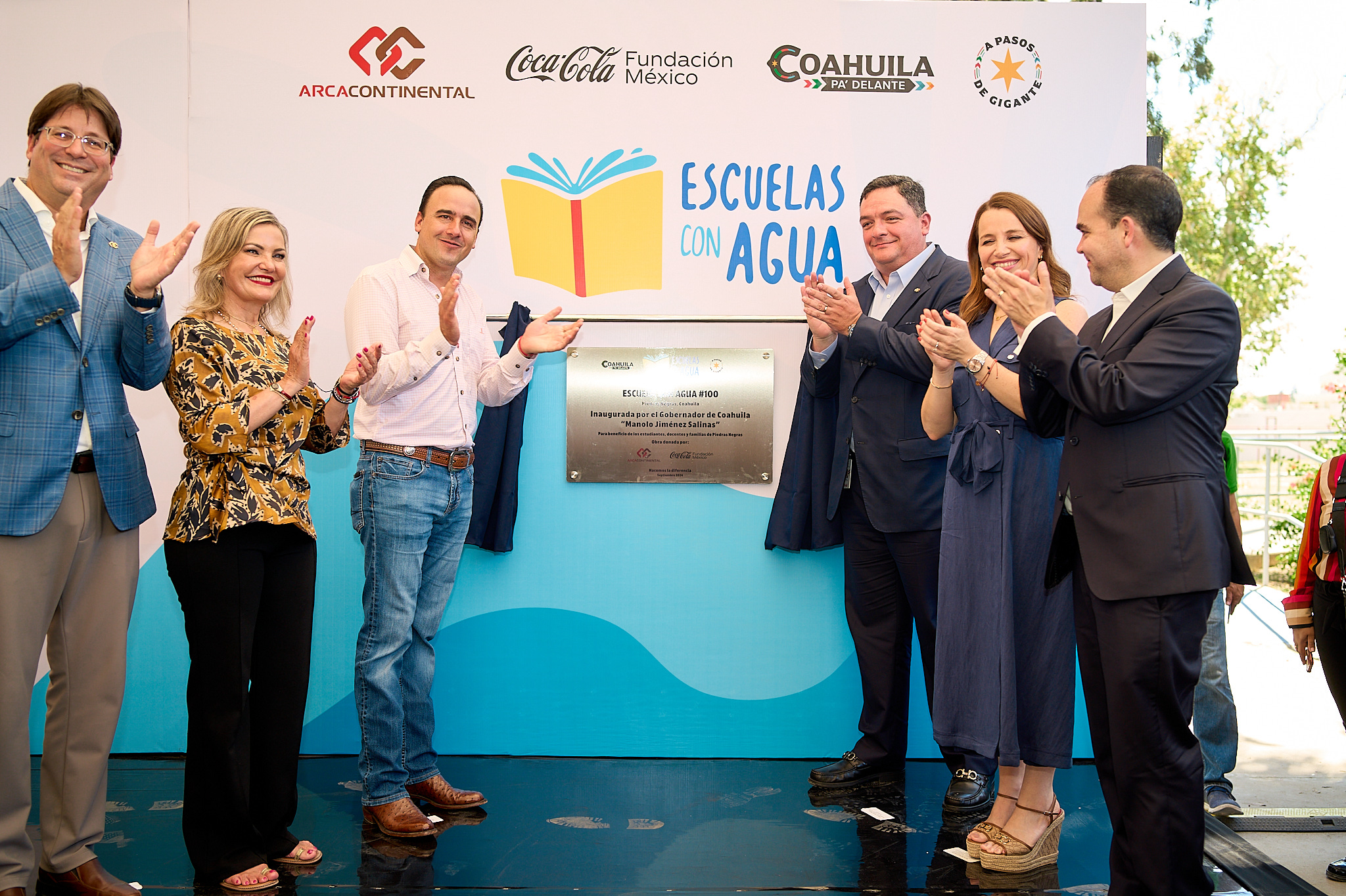 Inauguran Arca Continental y Fundación Coca-Cola México “Escuela con Agua” #100 y anuncian inversión de 40 MDP para dar continuidad al programa