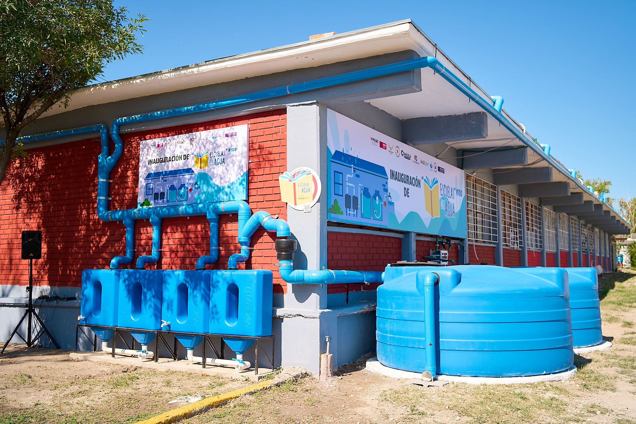 Inauguran Arca Continental y Fundación Coca-Cola México “Escuela con Agua” #100 y anuncian inversión de 40 MDP para dar continuidad al programa