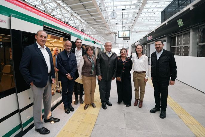 RESCATE DE TRENES, UNA NUEVA ESPERANZA Y SÍMBOLO DE LA CUARTA TRANSFORMACIÓN: CLAUDIA SHEINBAUM