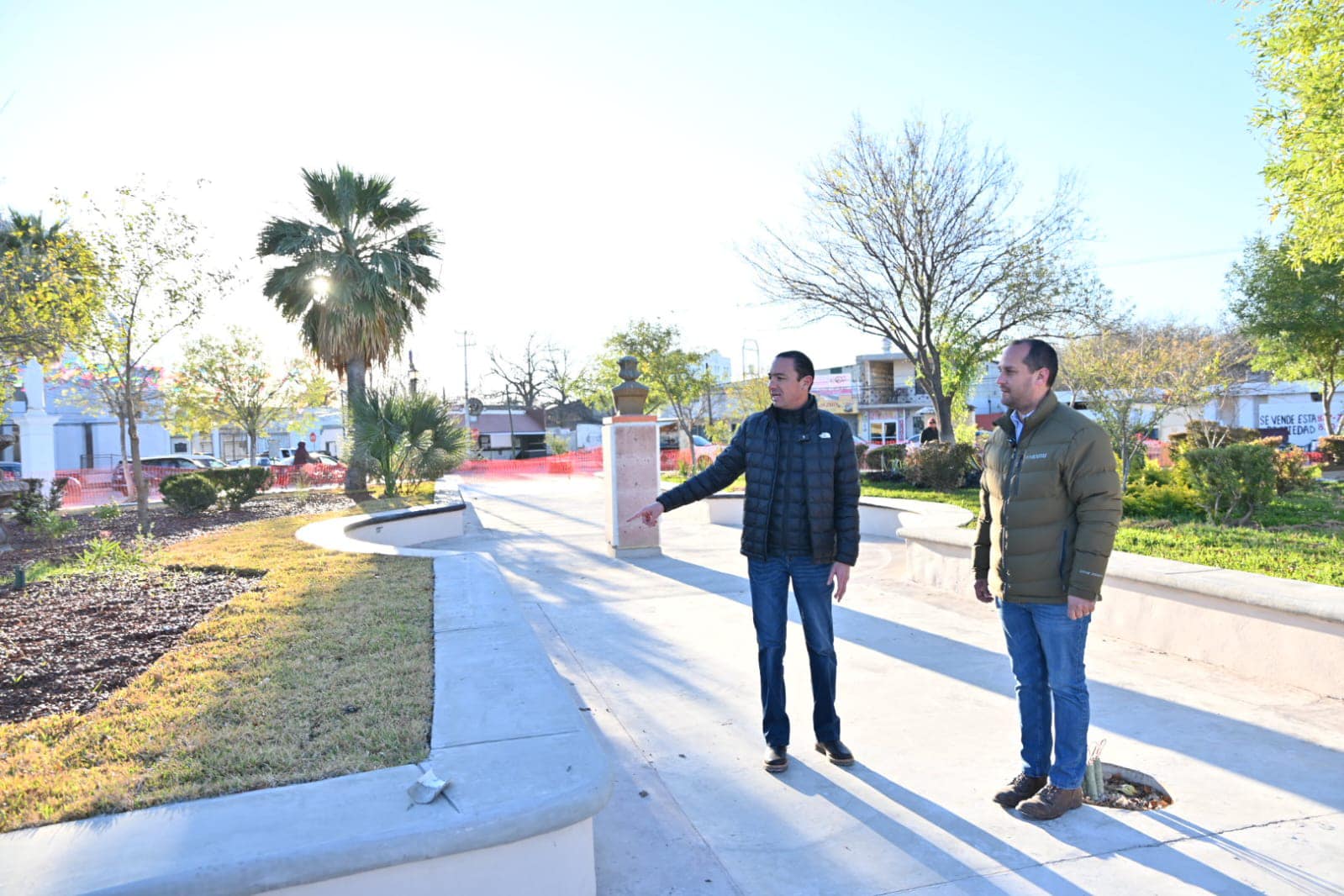 El Corazón de Acuña se Renueva: Avances en la Plaza Benjamín Canales