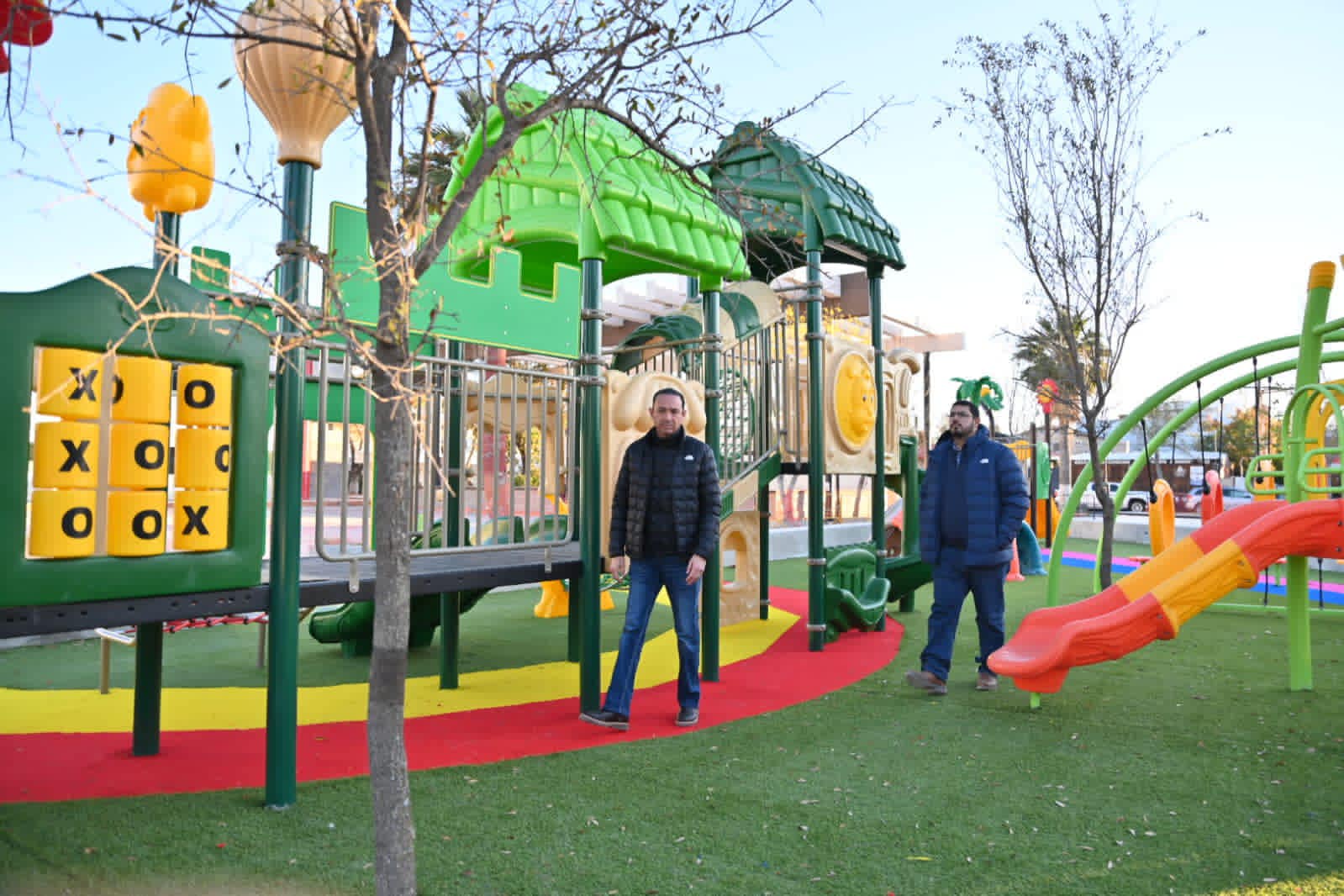 El Corazón de Acuña se Renueva: Avances en la Plaza Benjamín Canales