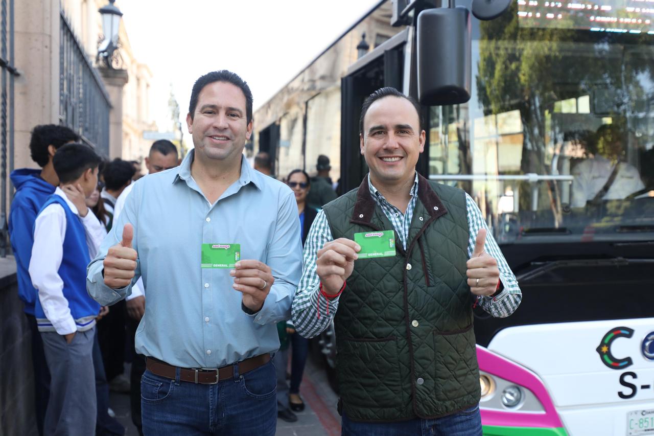 ARRANCAN MANOLO Y JAVIER EL PROGRAMA DE MOVILIDAD MÁS IMPORTANTE EN LA HISTORIA DE SALTILLO