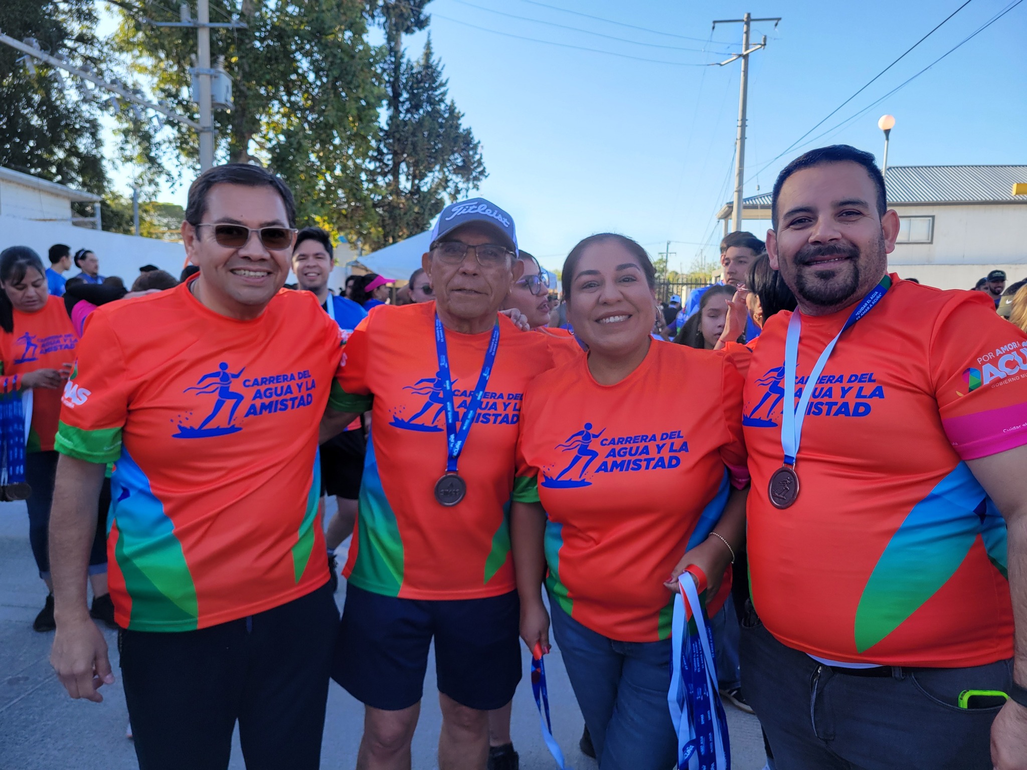 Con gran éxito y participación realizan 49 edición de la Carrera del agua y la Amistad