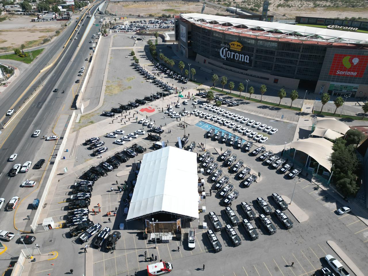 ENTREGAMOS 160 PATRULLAS, CIENTOS DE ARMAS Y EQUIPO TÁCTICO: MANOLO