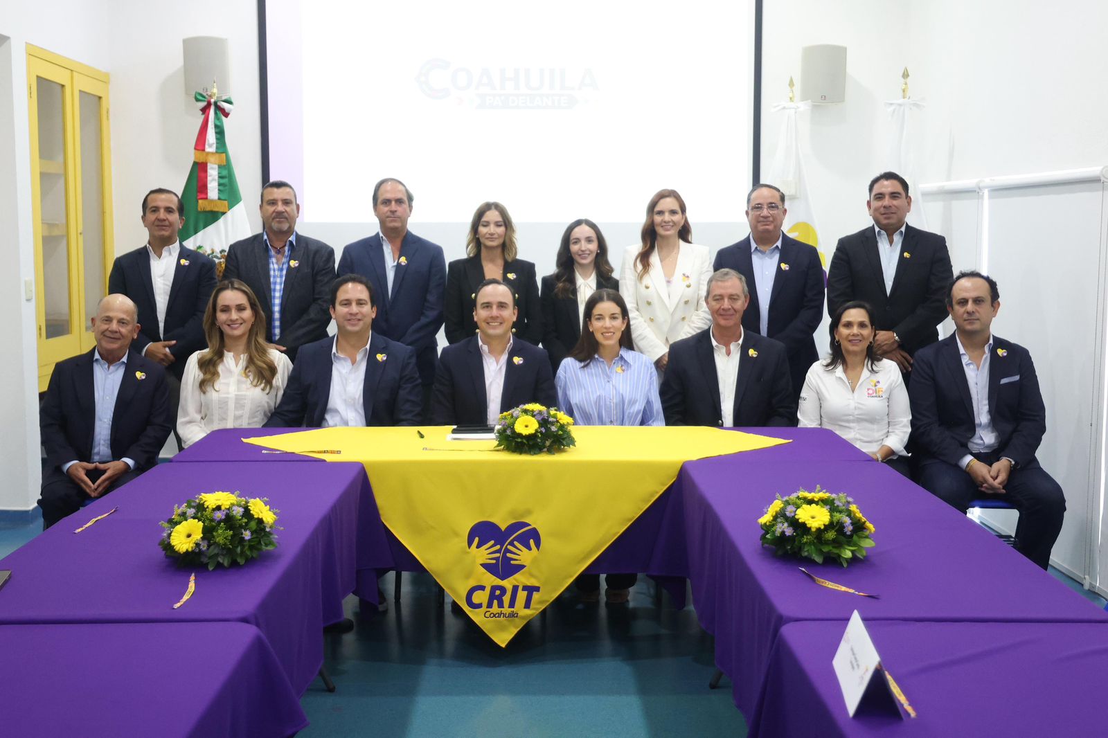 INSTALA MANOLO JIMÉNEZ EL CONSEJO LOCAL BENEFACTOR DEL CRIT COAHUILA