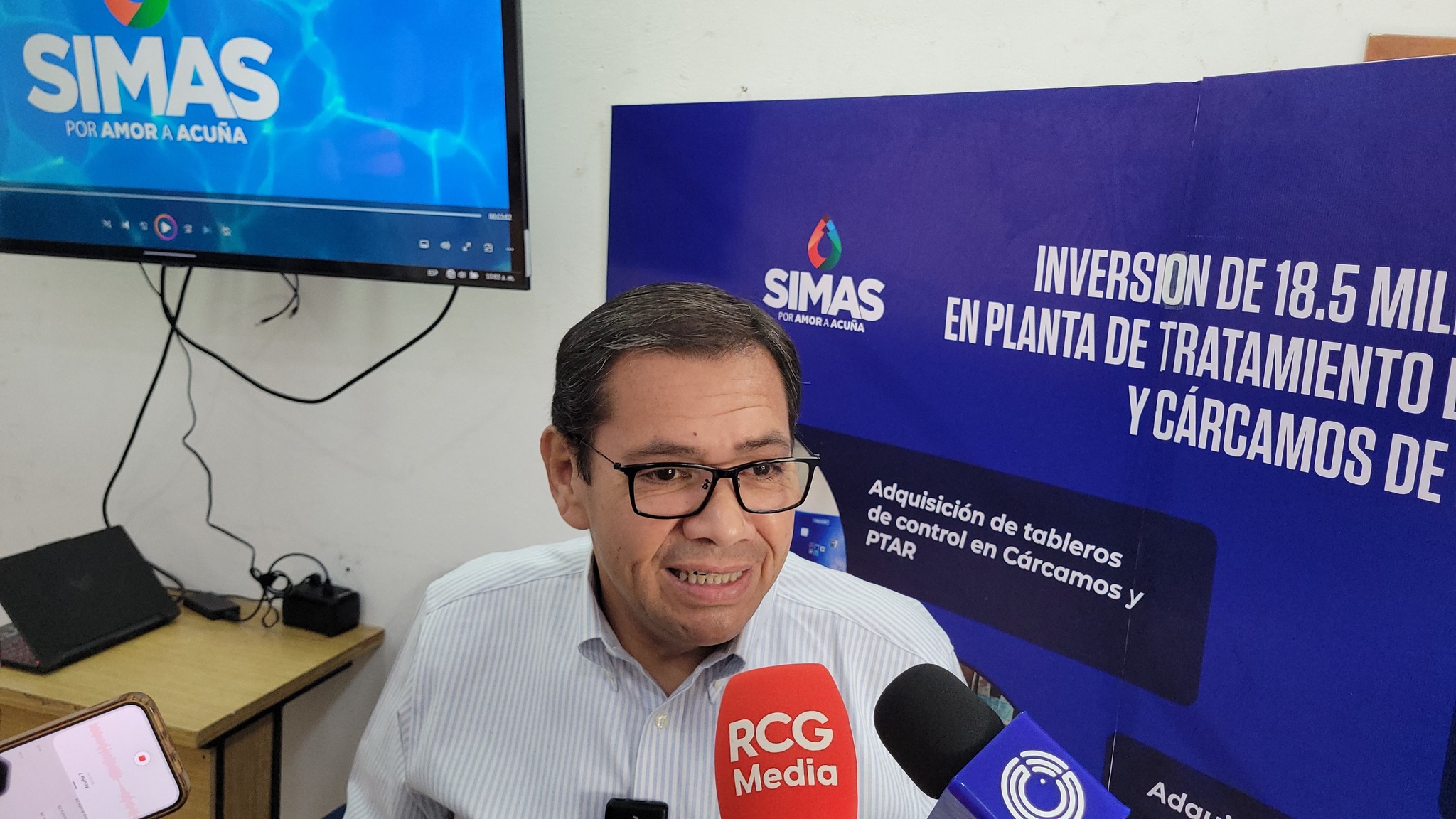 Invierte Simas Acuña 18.5 MDP en equipo