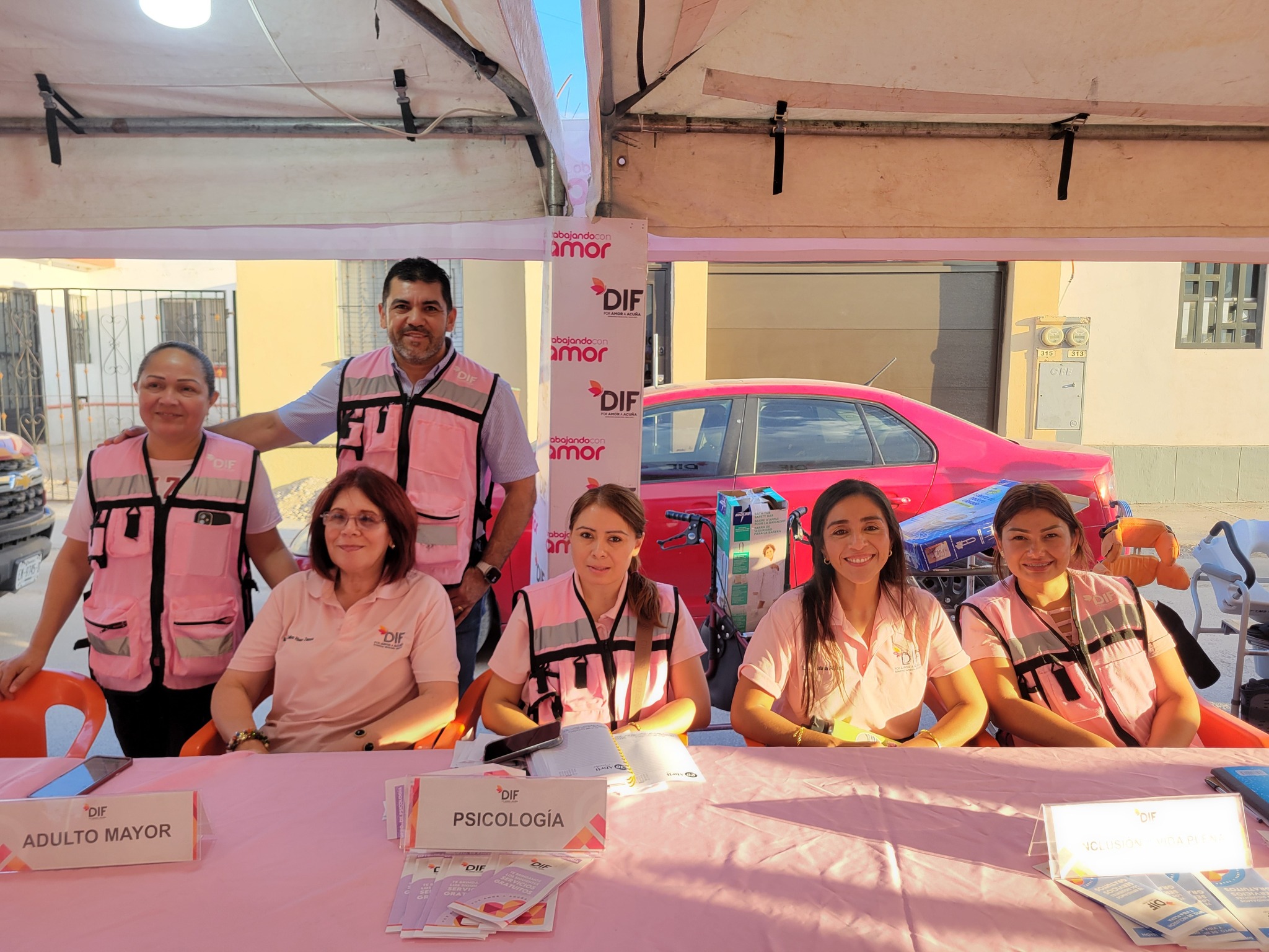 Realiza Presidencia Municipal de Acuña brigada en Fraccionamiento San Diego
