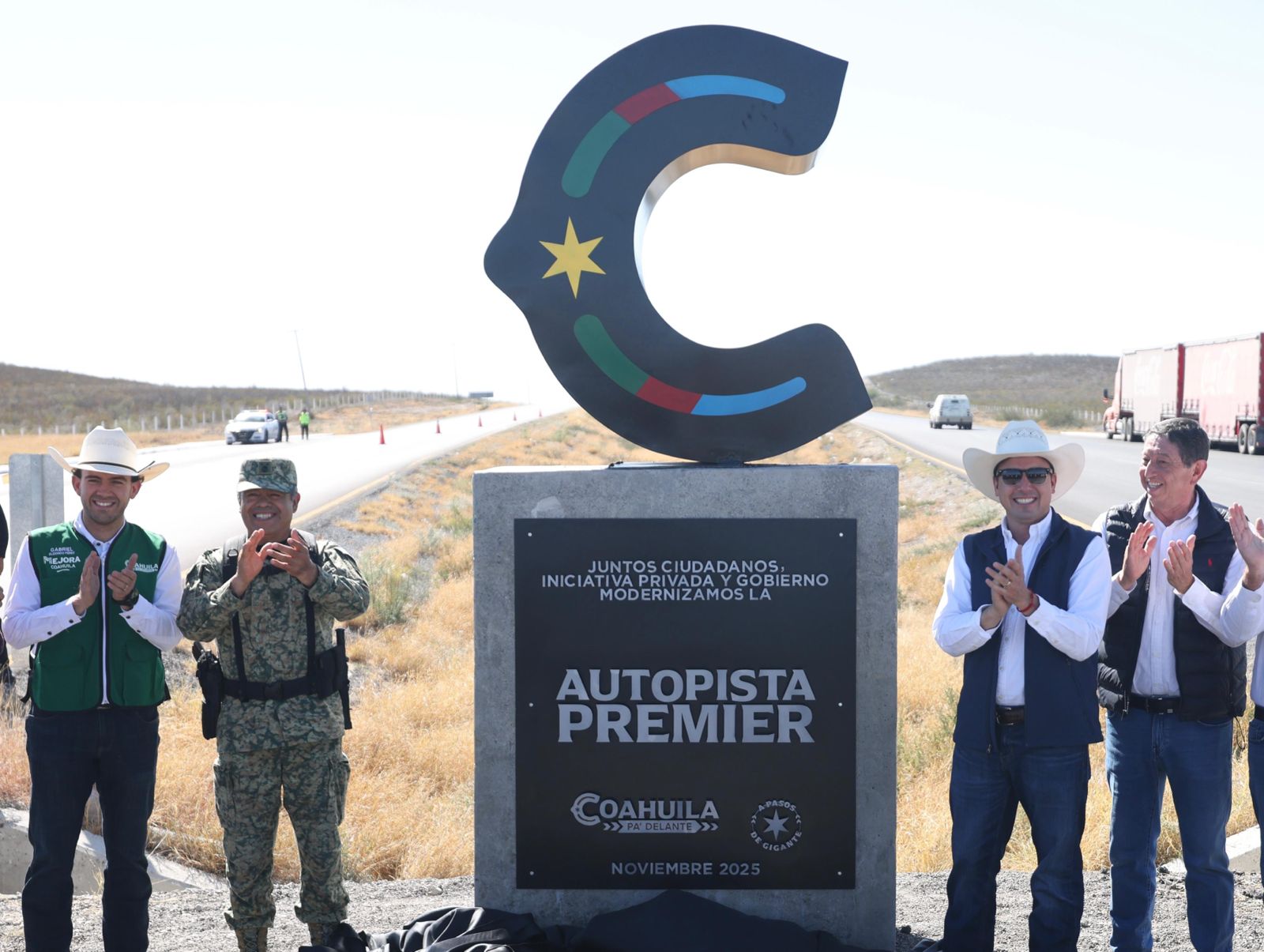 ¡COMPROMISO CUMPLIDO!, ENTREGA MANOLO LA REHABILITACIÓN TOTAL DE LA AUTOPISTA PREMIER