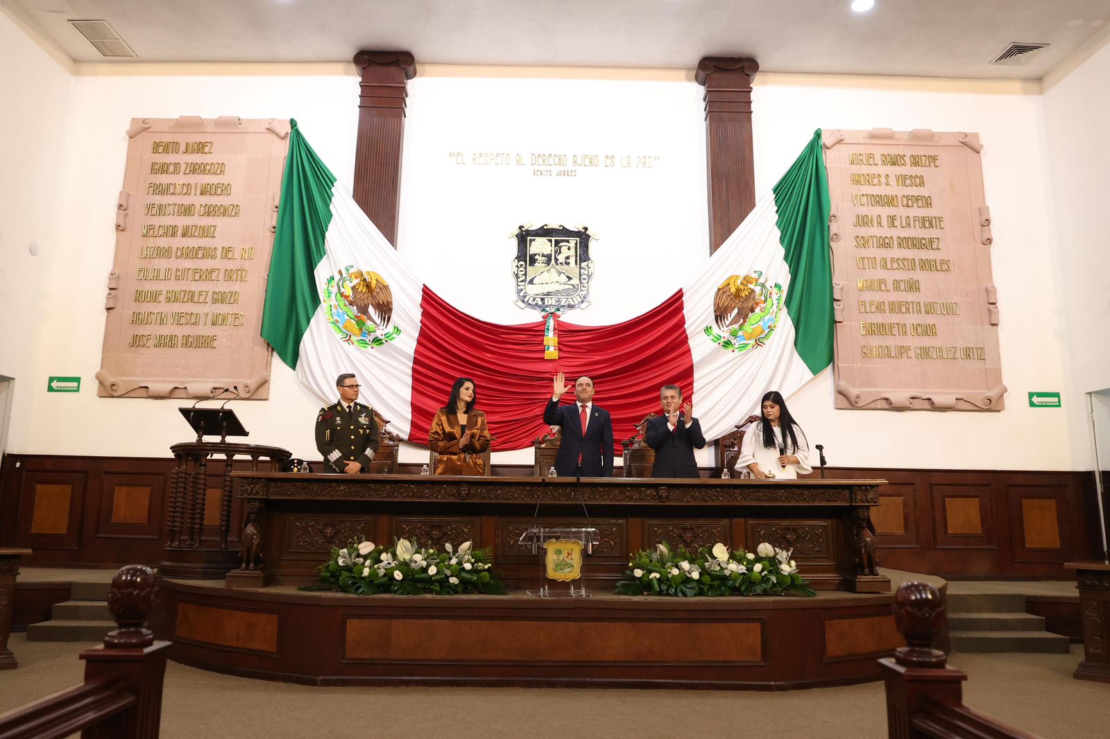 ENTREGA GOBERNADOR INFORME AL CONGRESO