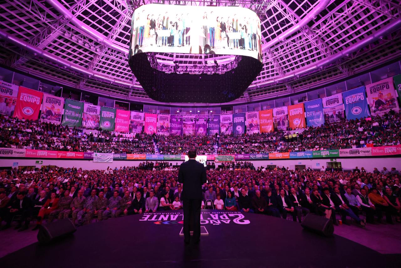 ESTAMOS CONSTRUYENDO EN EQUIPO UN MEJOR COAHUILA: MANOLO