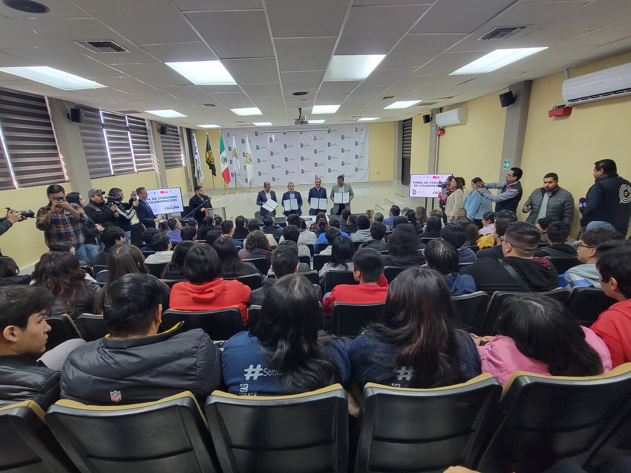 Firman convenio de colaboración Presidencia Municipal de Acuña y El ITN Campus Ciudad Acuña