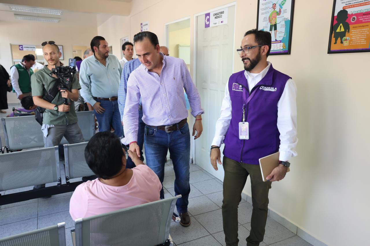 HEMOS ATENDIDO A MILES DE COAHUILENSES EN NUESTROS CENTROS DE SALUD: MANOLO