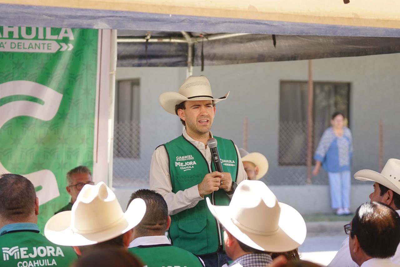 IMPULSA MEJORA COAHUILA MÁS OBRAS SOCIALES EN LA REGIÓN NORTE