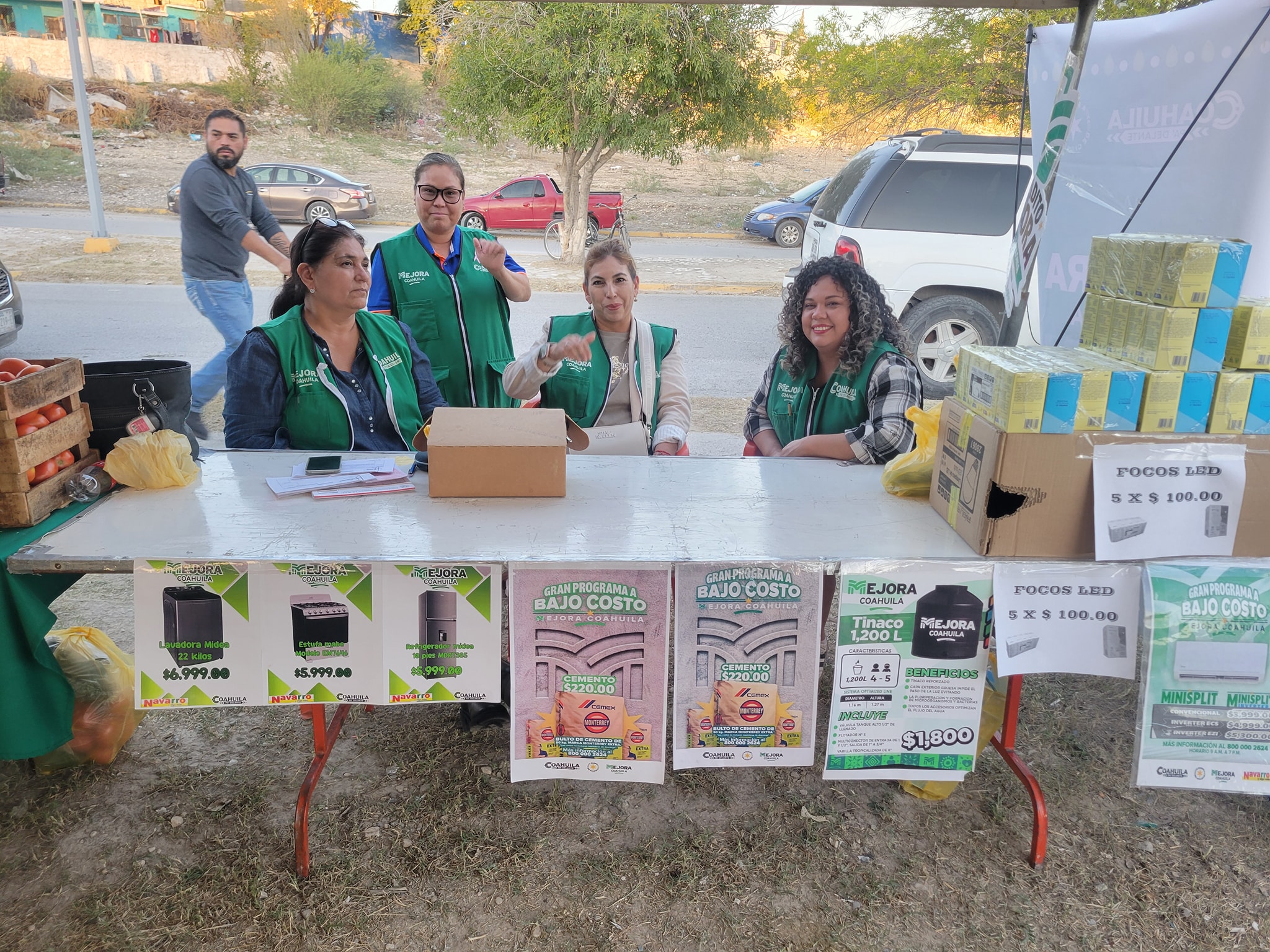 Llega Mercadito Mejora a fraccionamiento Cedros