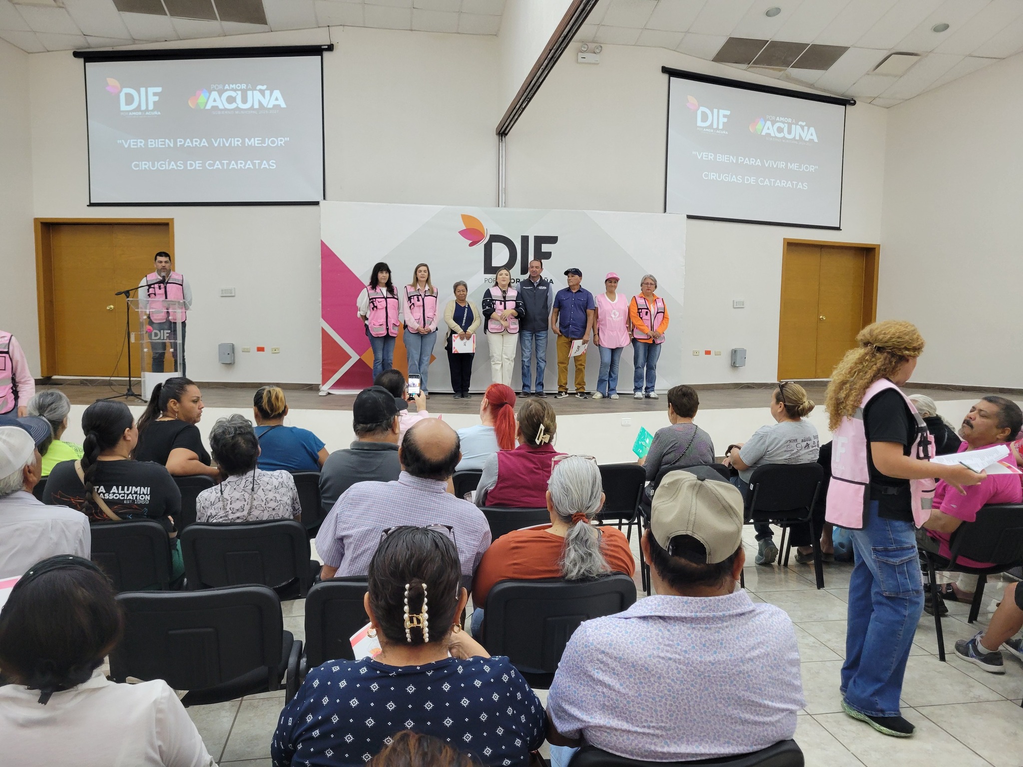 Operarán de cataratas a mas de 100 adultos mayores