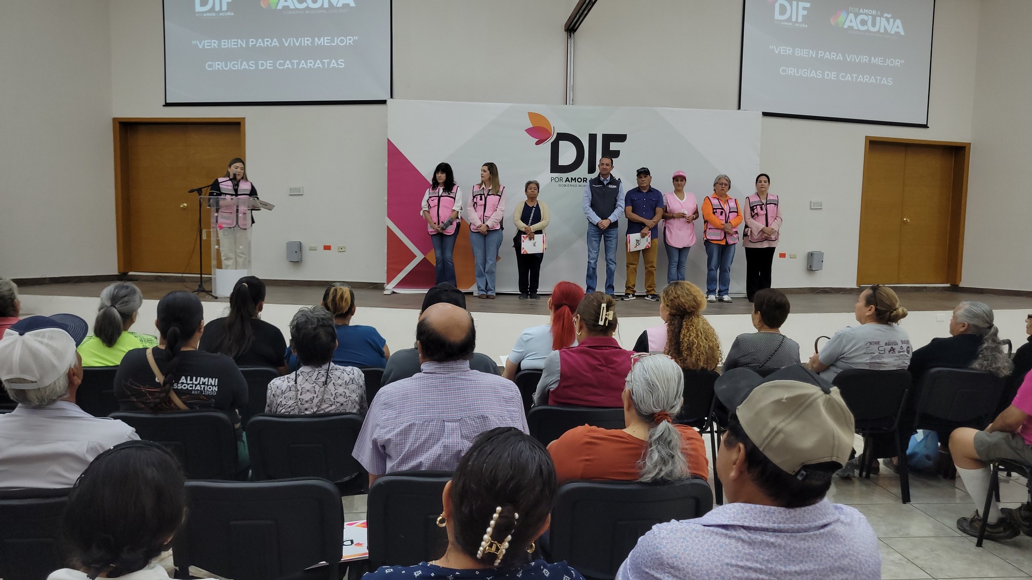 Operarán de cataratas a mas de 100 adultos mayores