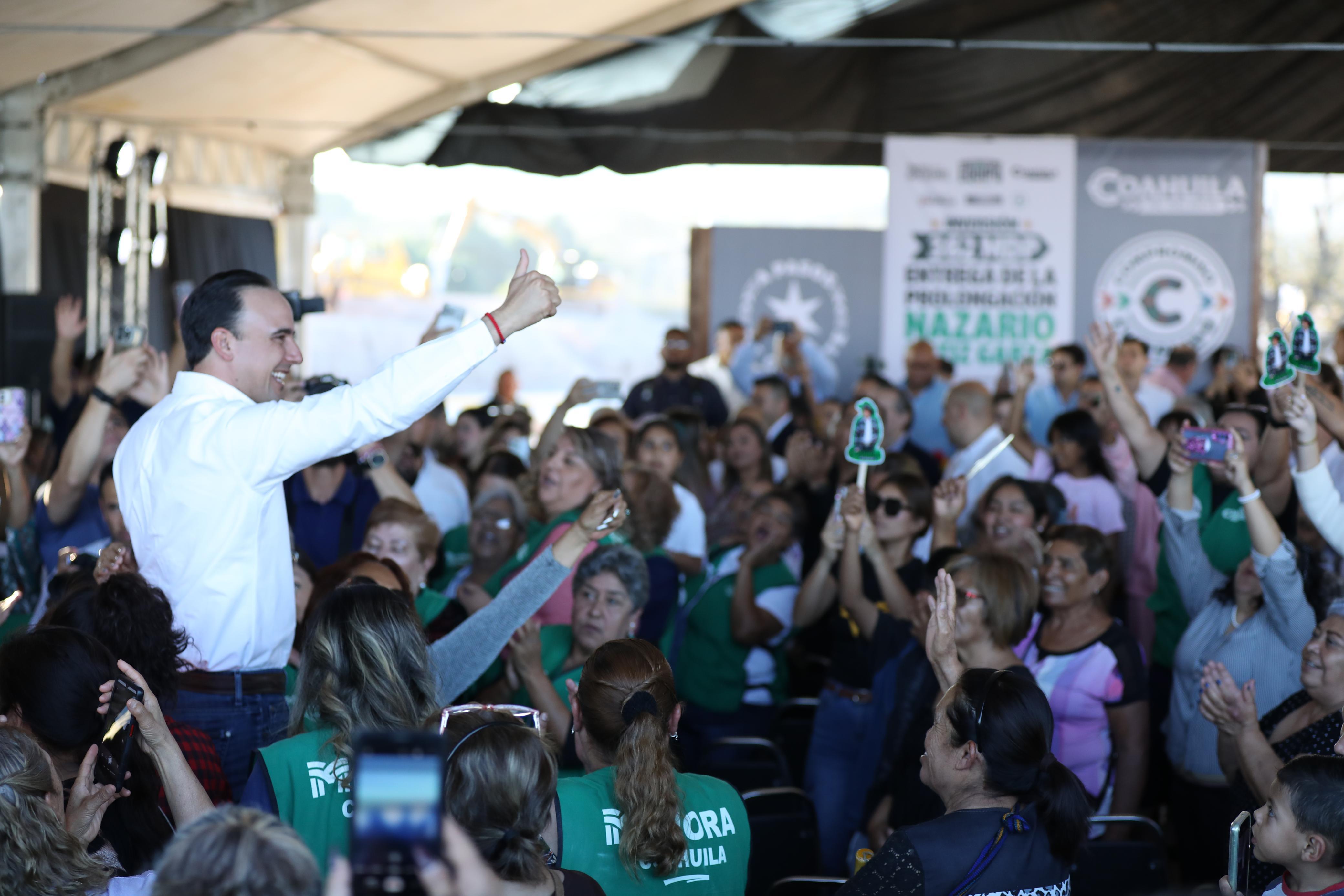 PROLONGACIÓN NAZARIO, OBRA DE GRAN IMPACTO SOCIAL PARA EL PONIENTE DE SALTILLO: MANOLO