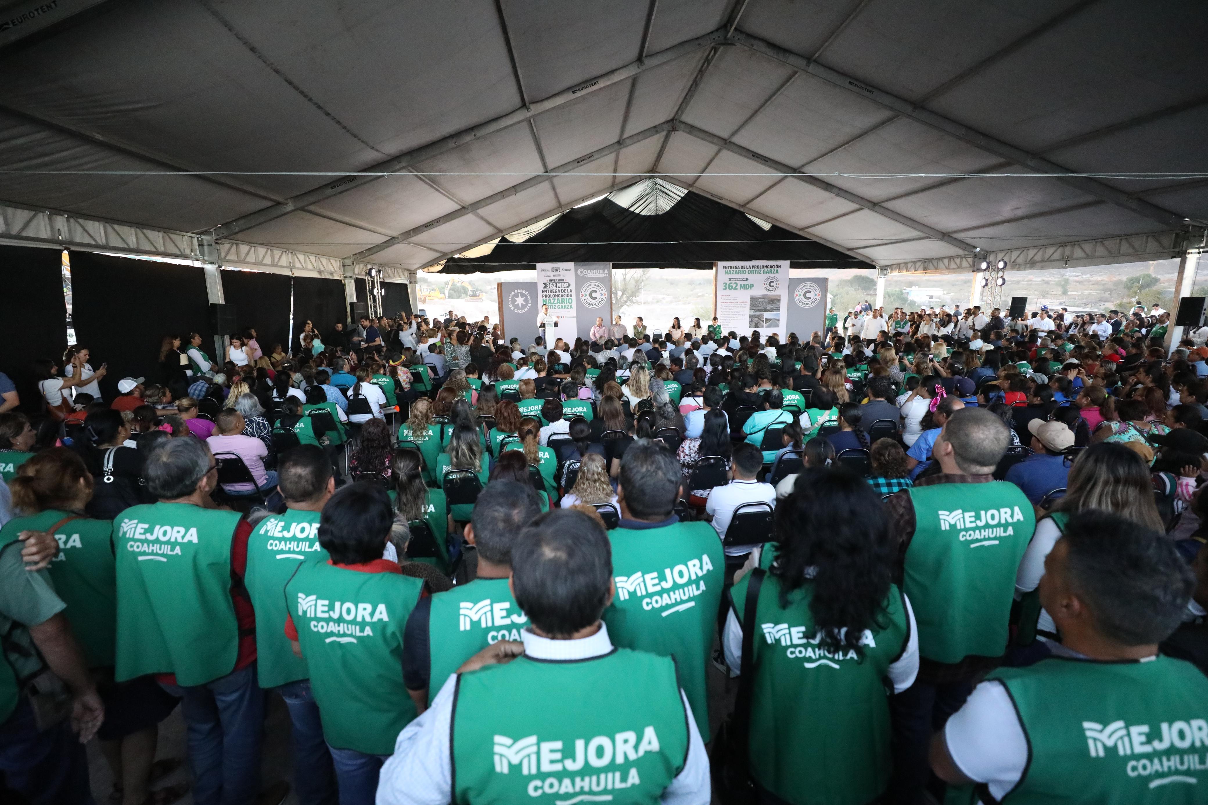 PROLONGACIÓN NAZARIO, OBRA DE GRAN IMPACTO SOCIAL PARA EL PONIENTE DE SALTILLO: MANOLO