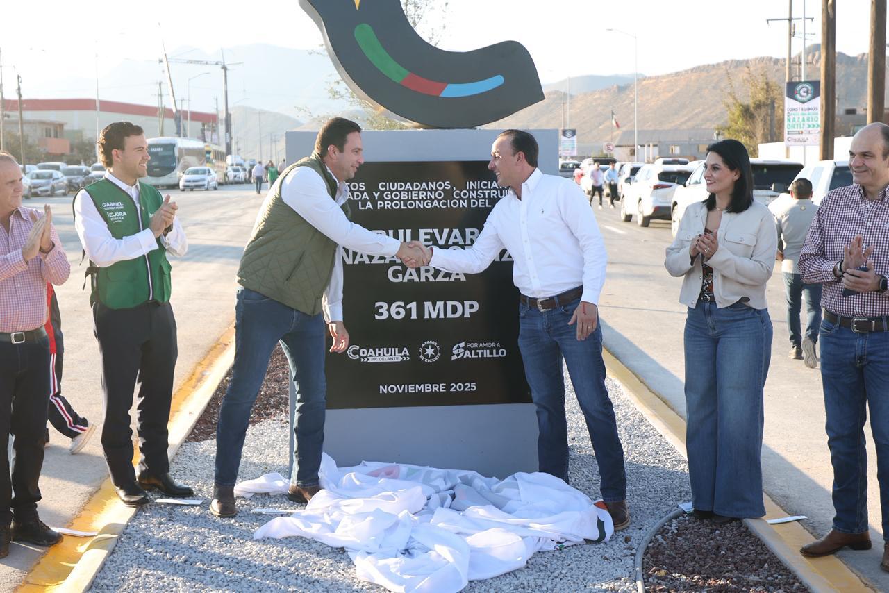 PROLONGACIÓN NAZARIO, OBRA DE GRAN IMPACTO SOCIAL PARA EL PONIENTE DE SALTILLO: MANOLO