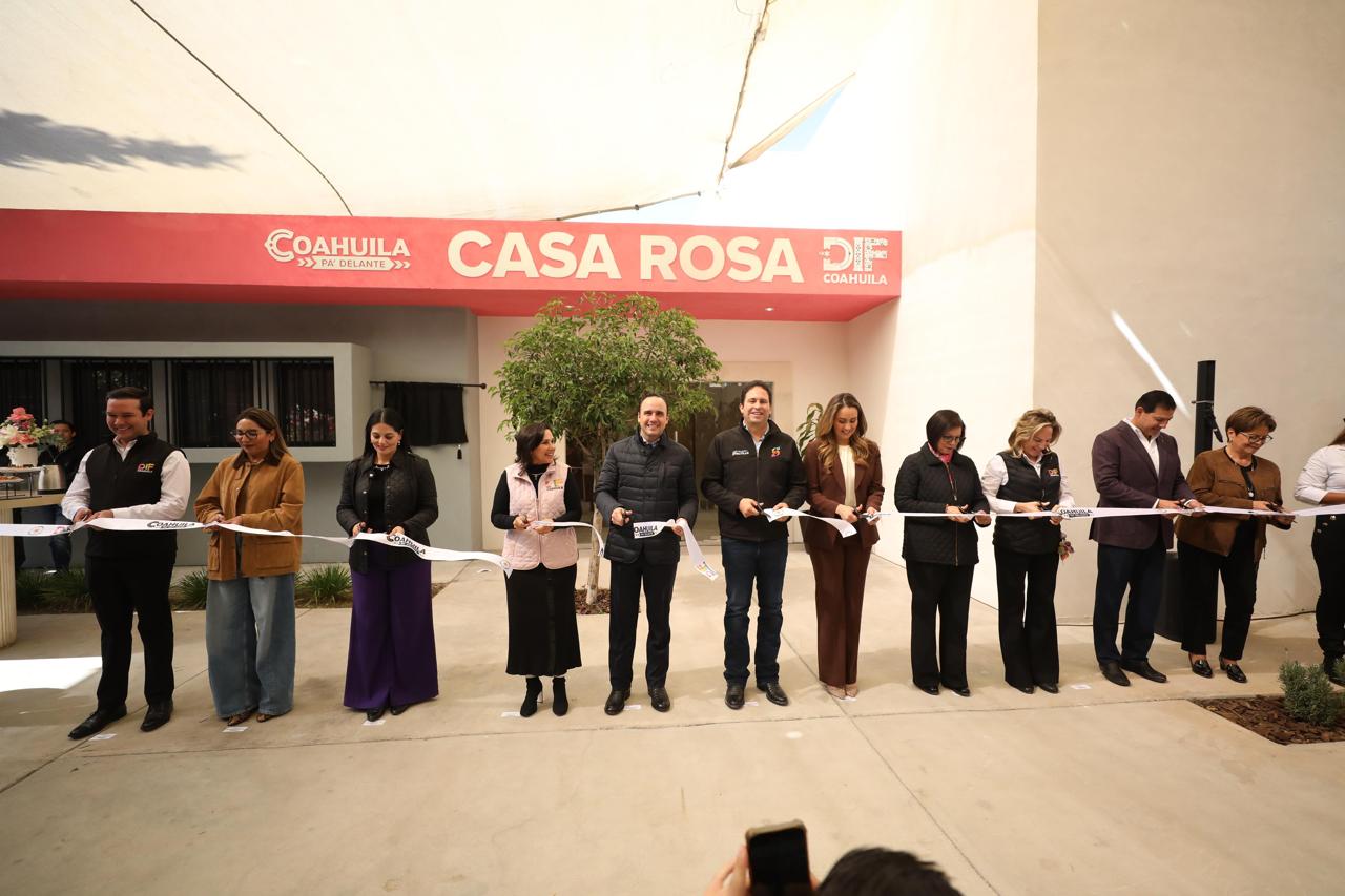 RECONSTRUYE DIF COAHUILA LA CASA ROSA PARA NIÑAS Y ADOLESCENTES