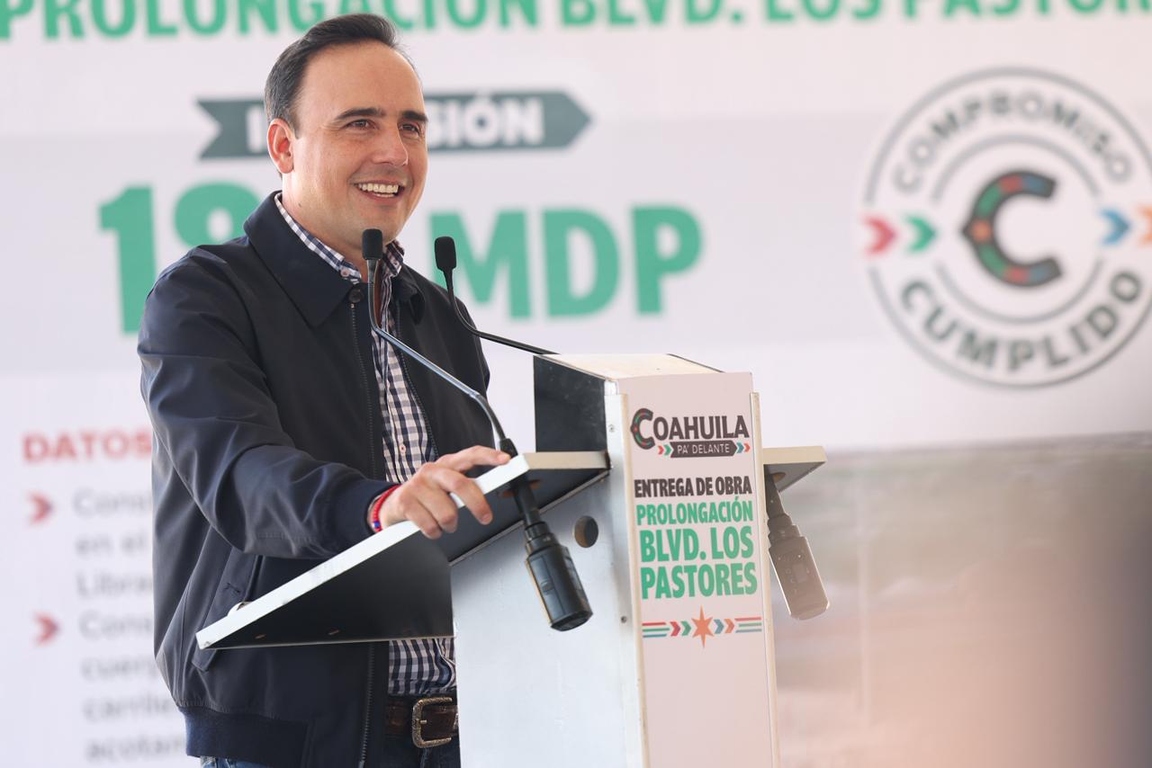 TENEMOS UN GRAN PROYECTO DE CONECTIVIDAD Y MOVILIDAD EN COAHUILA: MANOLO