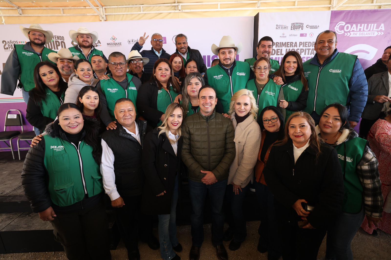 PONEN PRIMERA PIEDRA DE HOSPITAL DE PRIMER MUNDO EN LA CARBONÍFERA