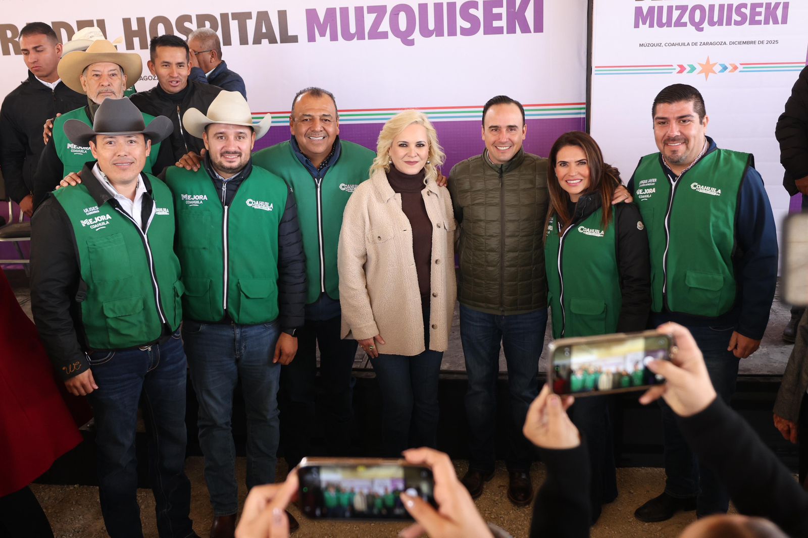 PONEN PRIMERA PIEDRA DE HOSPITAL DE PRIMER MUNDO EN LA CARBONÍFERA
